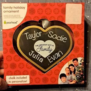 The greatest gift is family ornament new